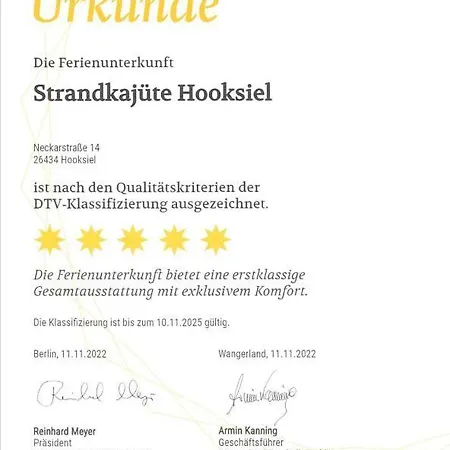 Strandkajuete Hooksiel *